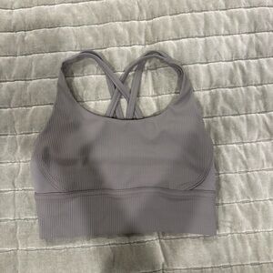Lululemon Longline Energy Bra Ribbed